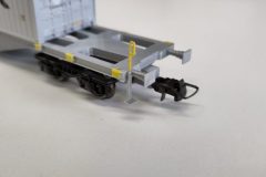 Sgns-Containerwagen-Kupplung