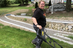 Erika fleissig wie immer